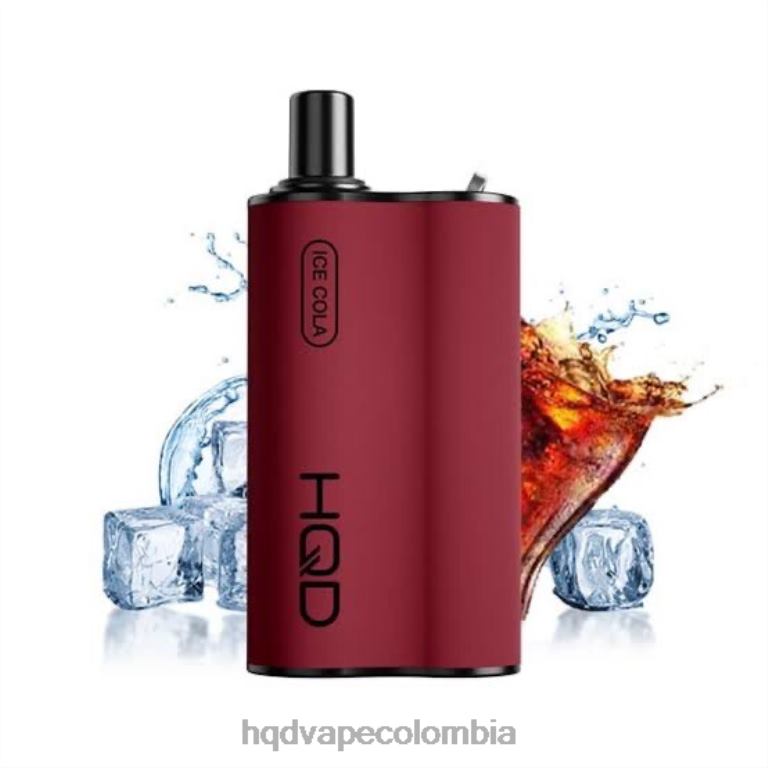 Best HQD Flavors - HQD BOX 4000 bocanadas cola helada 4284290