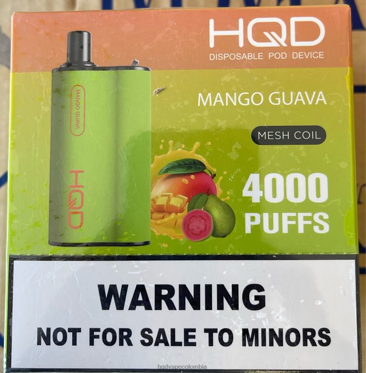 Best HQD Flavors - HQD BOX 4000 bocanadas mango guayaba 42842100