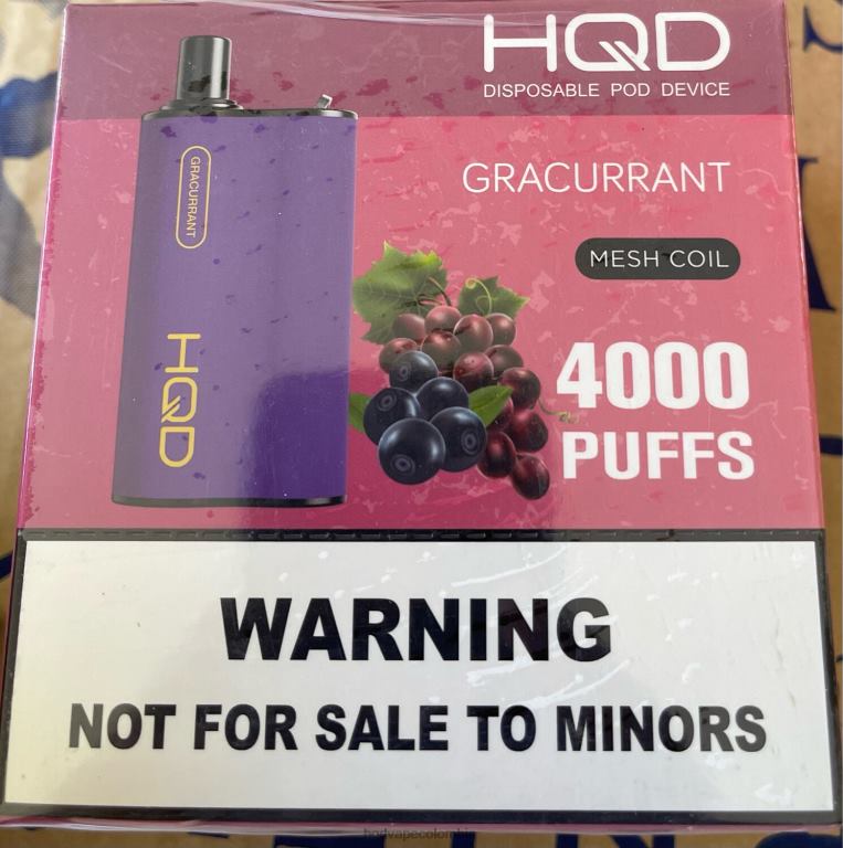 HQD Vape Buy Online - HQD BOX 4000 bocanadas grosella 4284298