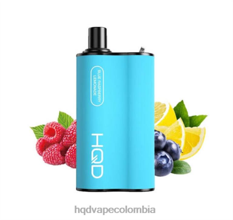 limonada de frambuesa azul