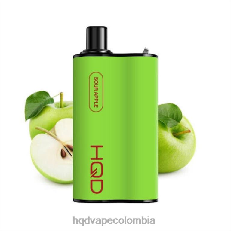 HQD Vape Shop - HQD BOX 4000 bocanadas manzana acida 4284297