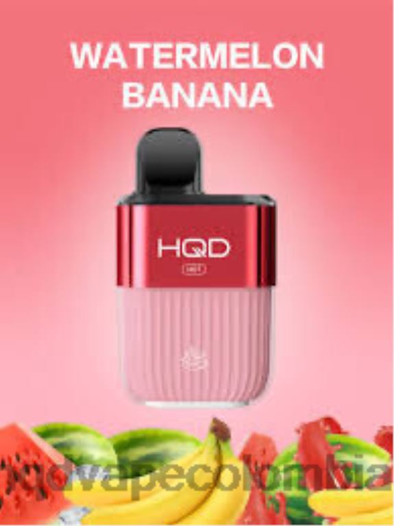 HQD Vape Shop - HQD HOT 5000 bocanadas plátano sandía 4284257