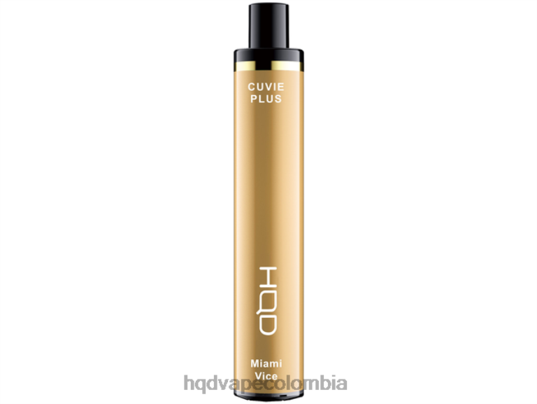 Best HQD Flavors - HQD CUVIE PLUS vaporizador desechable Miami Vice 42842220