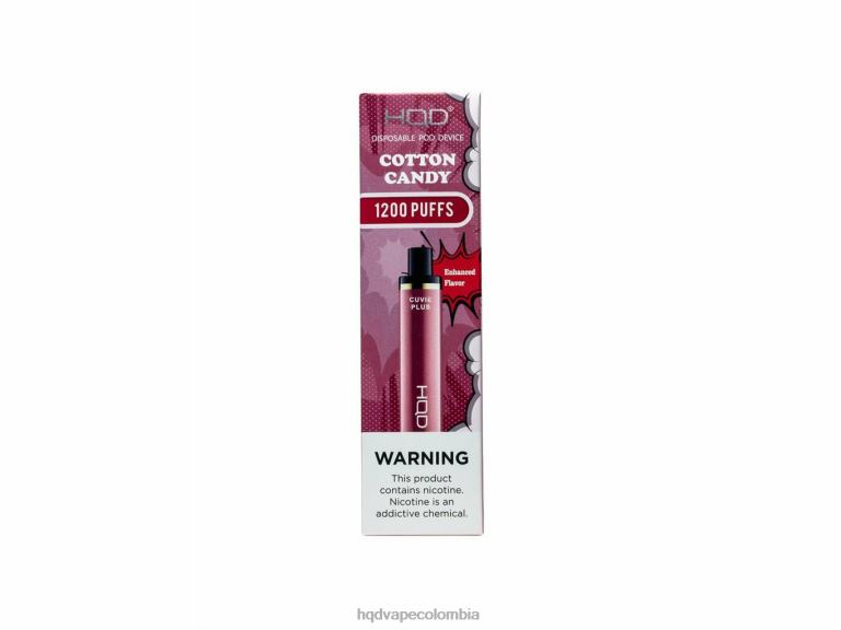 Best HQD Flavors - HQD CUVIE PLUS vaporizador desechable algodón de azúcar 42842160