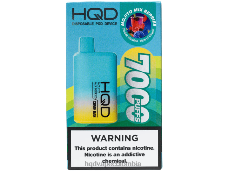 HQD Bogota - HQD CUVIE BAR desechable mezcla de mojitos con bayas 42842224