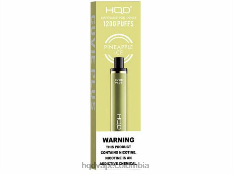 HQD Bogota - HQD CUVIE PLUS vaporizador desechable hielo de piña 42842234