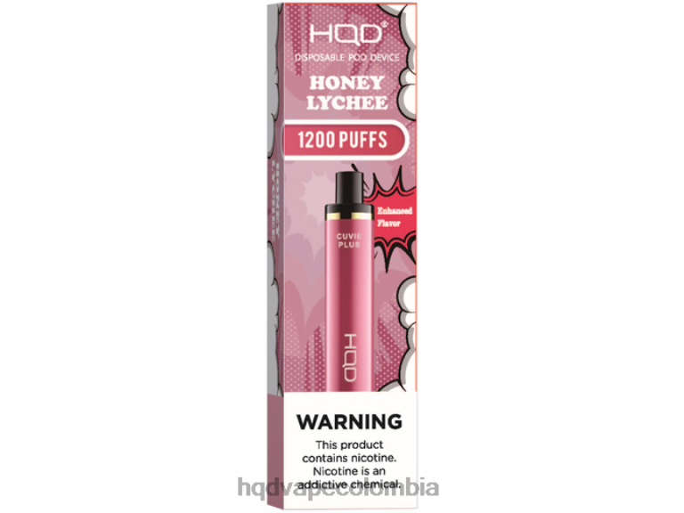 HQD Bogota - HQD CUVIE PLUS vaporizador desechable miel de lichi 42842174