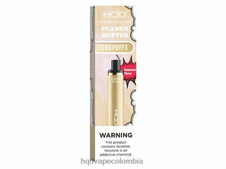 HQD Colombia - HQD CUVIE PLUS vaporizador desechable mantequilla de maní 42842231