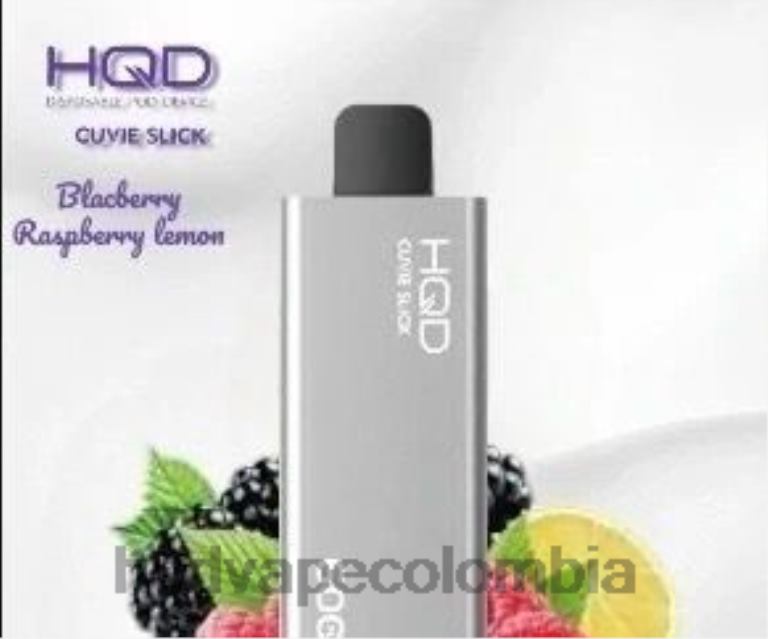 HQD Colombia - HQD CUVIE SLICK 6000 bocanadas mora frambuesa limón 4284241