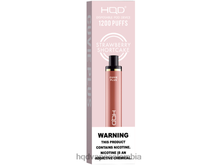HQD Sabores - HQD CUVIE PLUS vaporizador desechable pastel de fresas 42842259