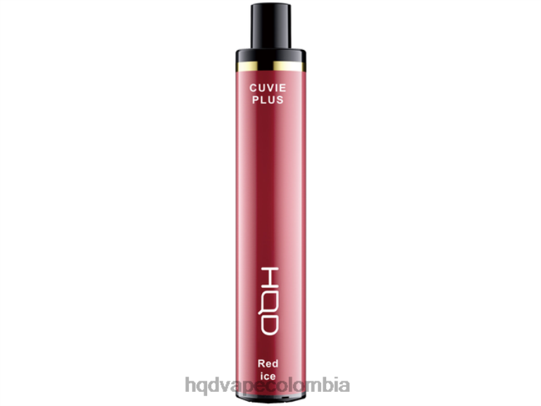 hielo rojo