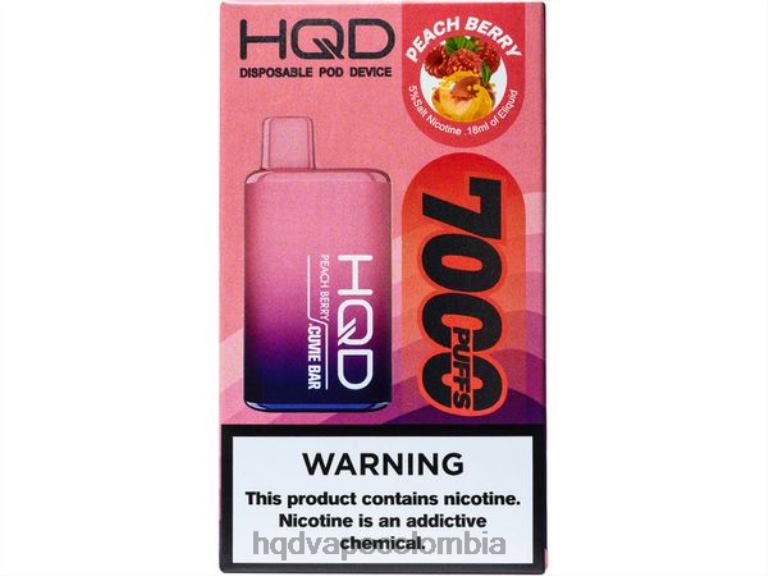 HQD Vape Buy Online - HQD CUVIE BAR desechable baya de durazno 42842228