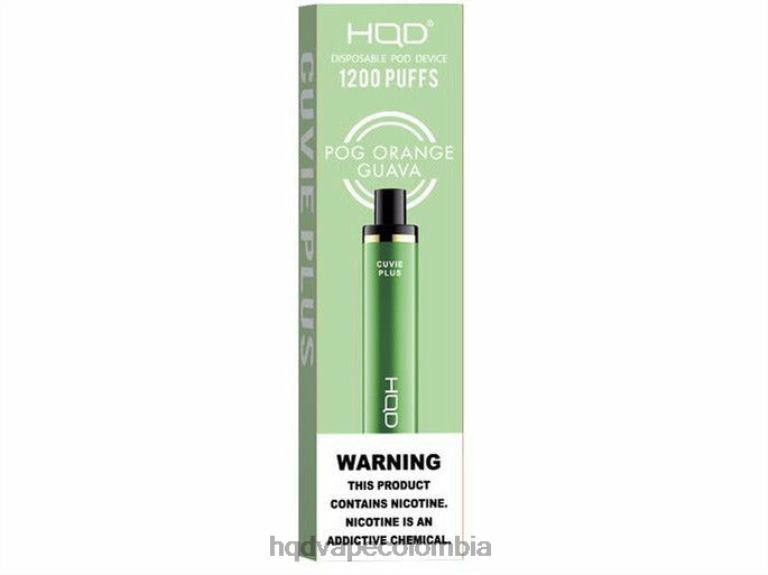 HQD Vape Buy Online - HQD CUVIE PLUS vaporizador desechable pog naranja guayaba 42842238