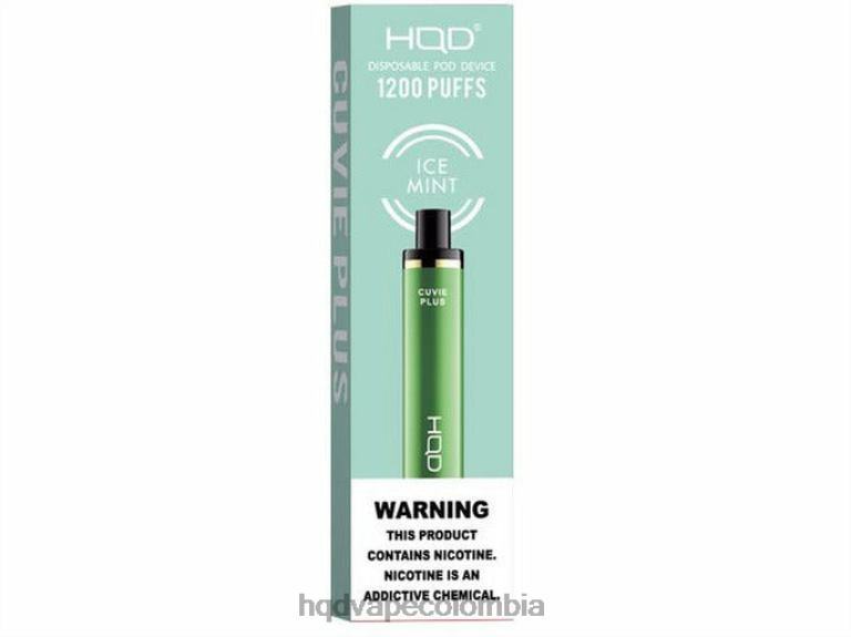 HQD Vape Colombia - HQD CUVIE PLUS vaporizador desechable menta helada 42842202