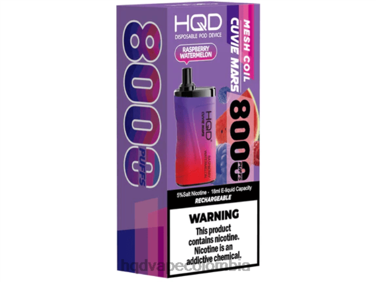 HQD Vape Precio - HQD CUVIE MARS desechable sandía frambuesa 42842243