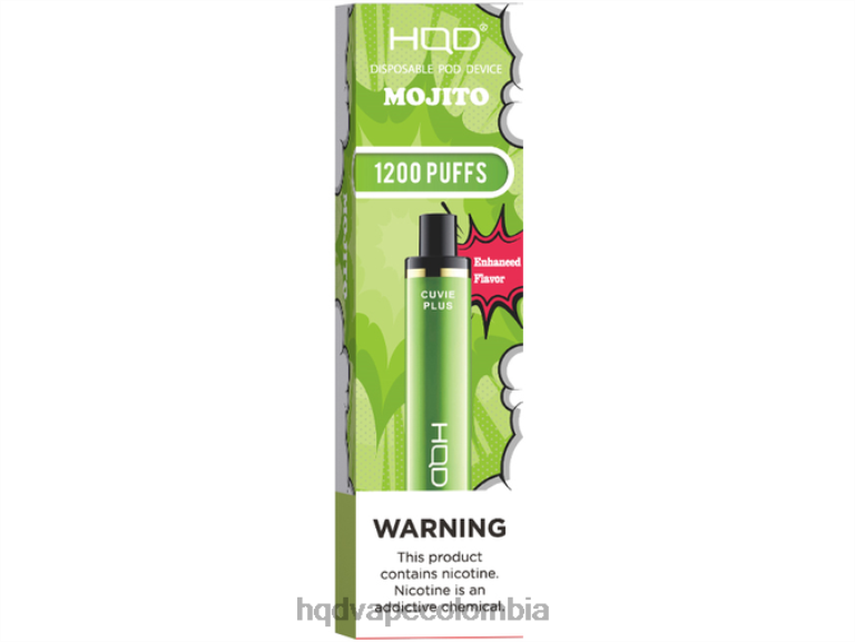 HQD Vape Precio - HQD CUVIE PLUS vaporizador desechable mojito 42842223