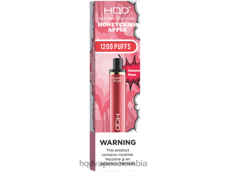HQD Vape Store - HQD CUVIE PLUS desechable manzana crujiente con miel 42842175