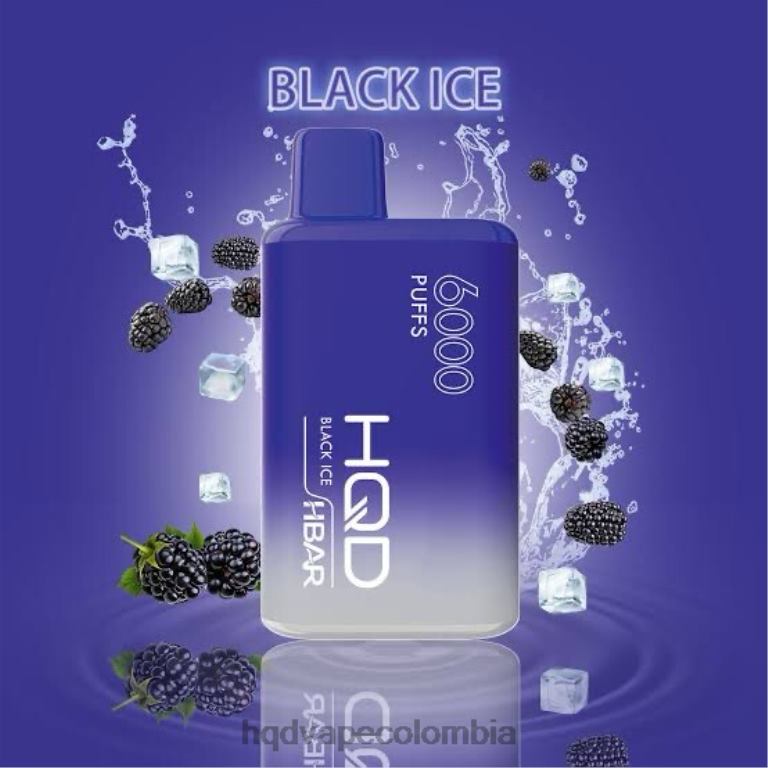 HQD Bogota - HQD HBAR 6000 bocanadas hielo negro 4284244