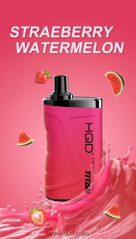 HQD Sabores - HQD TITAN 7000 bocanadas sandia fresa 428429